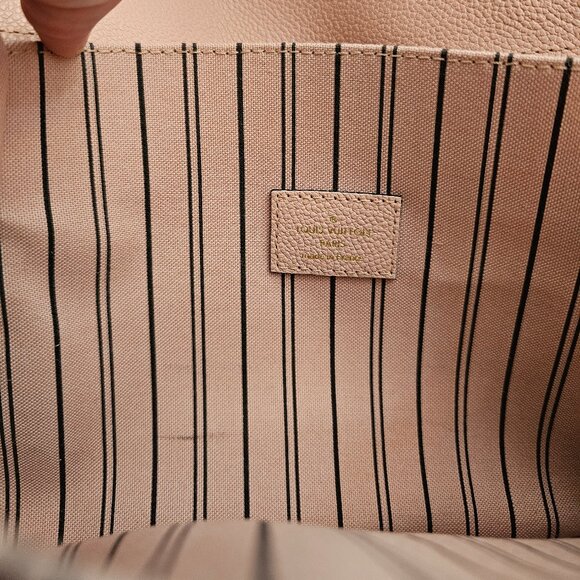 LOUIS VUITTON Metis Pochette Empreinte Rose Poudre Pink Shoulder Crossbody 2 Way - Picture 10 of 16